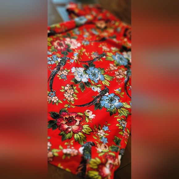 CITY STREETS - Tropical Bell Sleeve Sundress - Women's  Size S - Picture 14 of 15